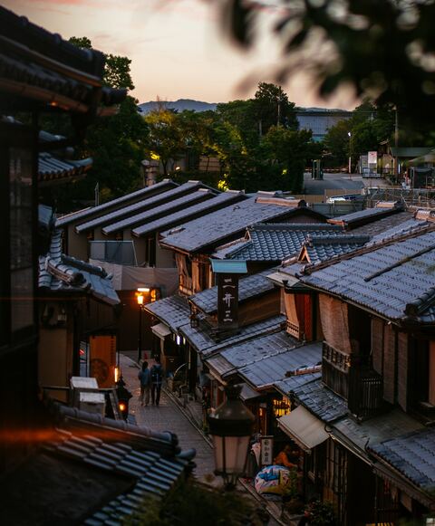 Gion at dusk