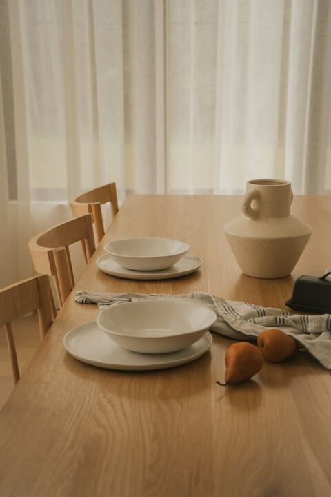 Oak dining table